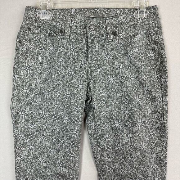 Prana Silver Spain Kara Skinny Pants Kaleidoscope Women’s Size 2/26 - Picture 2 of 10